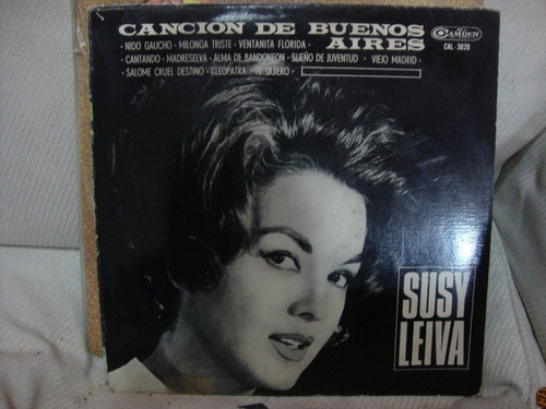 Vinilo Susy Leiva Cancion De Buenos Aires T1