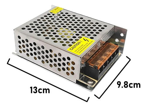 Fuente Poder 12v 10a 120w Transformador 220v Camaras Cinta