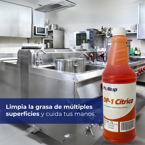 Limpiador Desengrasante Neutro. Dp1 Cítrico 1 L
