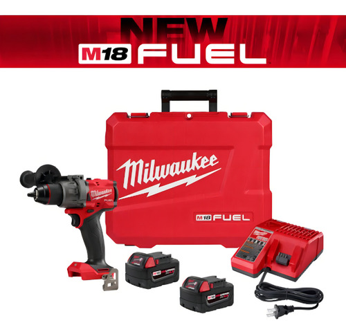 Taladro Percutor Inalambrico Fuel M18 Milwaukee 2904-259