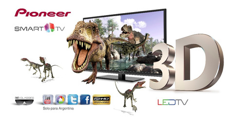 Tv Pioneer 55  3d Full Hd Smart Nuevos Embalados C/garantia