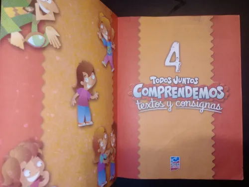 Libro Todos Juntos Comprendemos Textos Y Consignas 4 Ediba