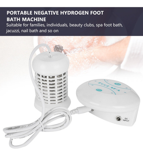 110-240 V Mini Máquina De Detox Pies Spa Bañera Célula De Al