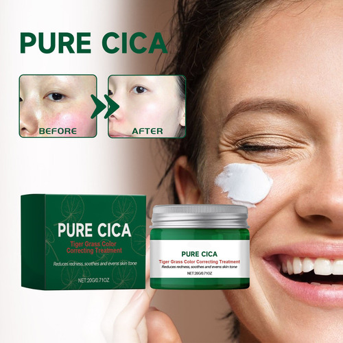 Hd Crema Facial Reparadora Roja G Centella Asiatica,