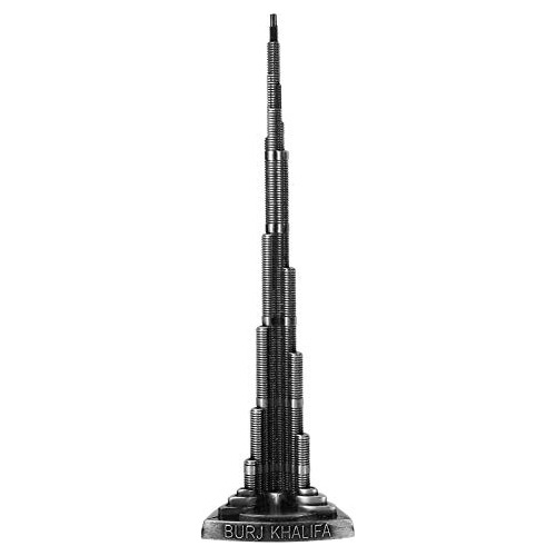 Ornamentos De Torre, Modelo Miniatura De Torre Burj Kha...