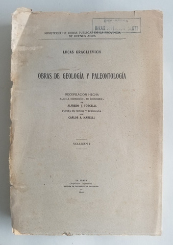 Obras De Geologia Y Paleontología. 55252