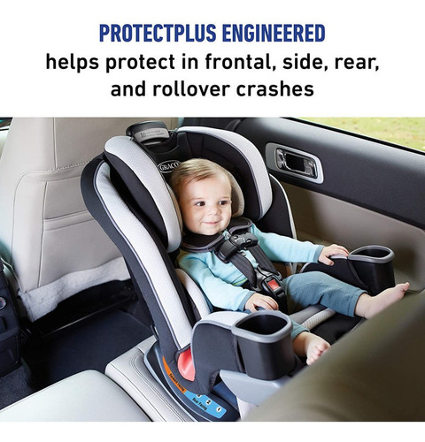 Silla De Auto Convertible Graco Extend2fit 3 En 1 Premium