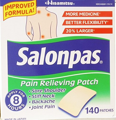 Salonpas Alivio Del Dolor Parche - 140 Parches