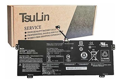Tsulin L16l4pb1 Bateria Del Portatil Compatible Con Lenovo Y