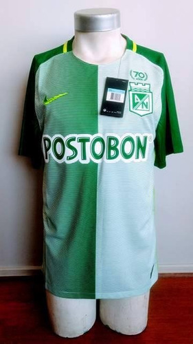 Camiseta Atlético Nacional 2017 Nike Titular Original Nueva