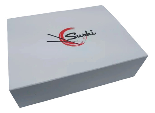 Cajas P/ Sushi 24/36 Piezas (pack X 10) Impresas Con Tu Logo