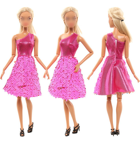 Y 8 Peças De Vestidos De Boneca, 11,5 Brinquedos Para