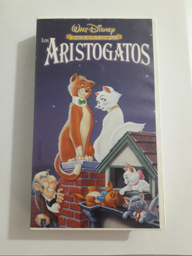 Película Vhs Los Aristogatos  Disney 