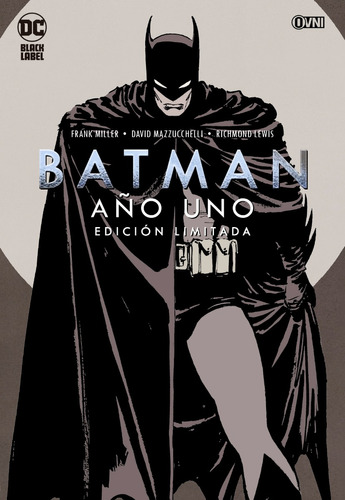 Batman Año Uno Edición Limitada - Miller Dc Black Label Ovni