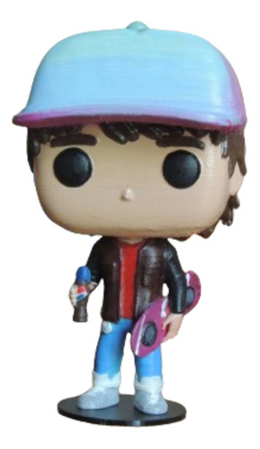 Muñeco Marty Mcfly Funk Style 3d Volver Al Futuro