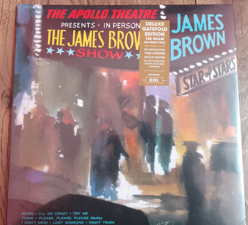 James Brown.luve At Apollo Vinilo