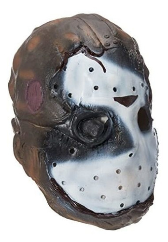 Máscara Foro Novedades Jason Voorhees Traje De Vinilo, Como 