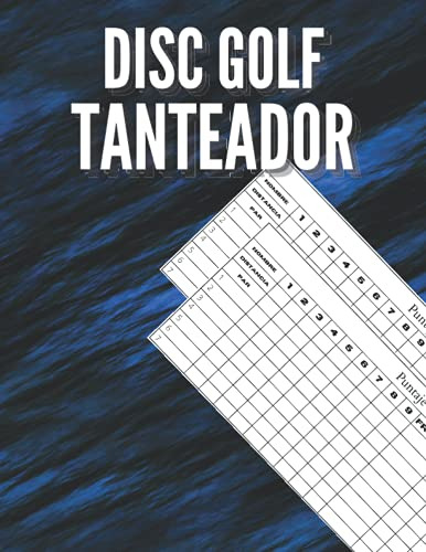 Disc Golf Tanteador: 100 Hojas De Puntuacion Grandes | Cuade