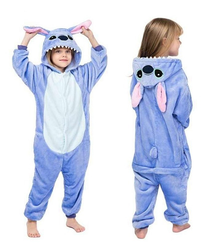 Pijama Entero De Stich. Niños De 4 A 15 Años 