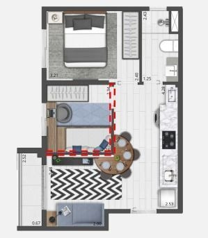 Imagem 16 de 16 de Apartamento Com 1 Dormitório À Venda, 37,61m² Em Moema - São Paulo/sp - Ap5486
