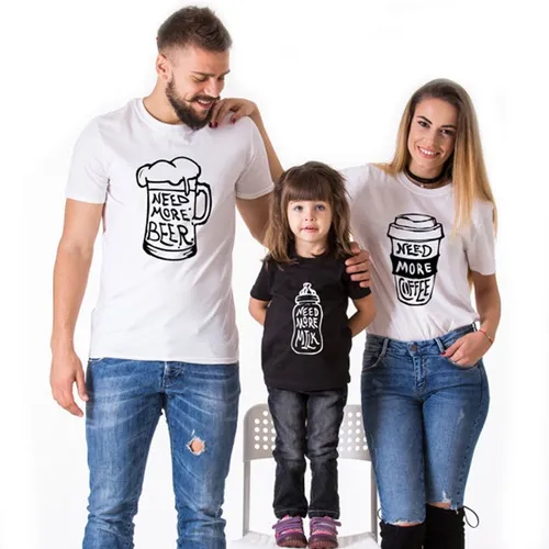 Playeras Personalizadas Para Toda La Familia Mama Papa Baby | Meses