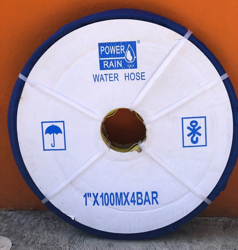 Manguera Plana Para Descarga De Agua 1 X 100 Mt Power Rain