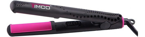 Plancha Alaciadora Cabello Cer+ion De 25mm Timco Pr-b Color Negro