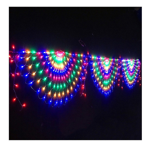 Luces De Hadas De Navidad A Prueba De Lluvia Led Pavo Real A