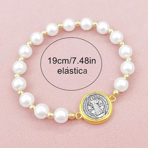 Pulsera De Mujer, Joyería Religiosa Ajustable