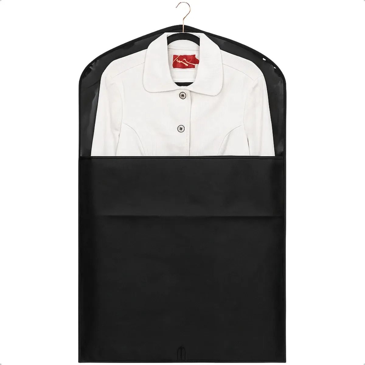 Capa Protetora Terno Roupa Vestido Antimofo Casaco Jaqueta Preto