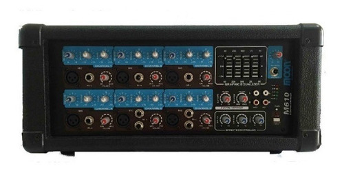 Consola Cabezal De Sonido Potenciado 6 Canales Moon Pro M610