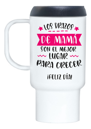 Taza Jarro Térmico Feliz Día De La Madre 