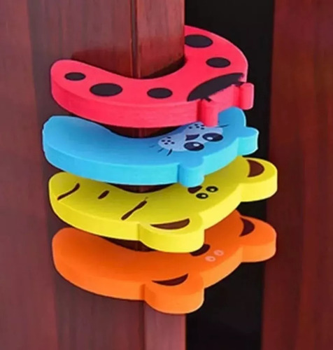 6 Protector Seguridad Puertas Bebe Traba Puertas Minifiestas