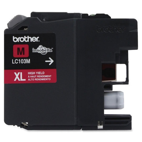 Cartucho Brother Lc103m Magenta 600 Paginas  P/mfcj870dw /vc