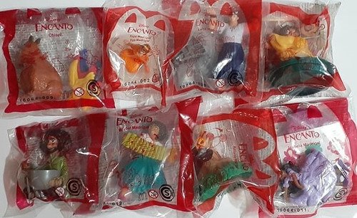 Coleccion Completa 8 Muñecos Disney Encanto Mc Donalds