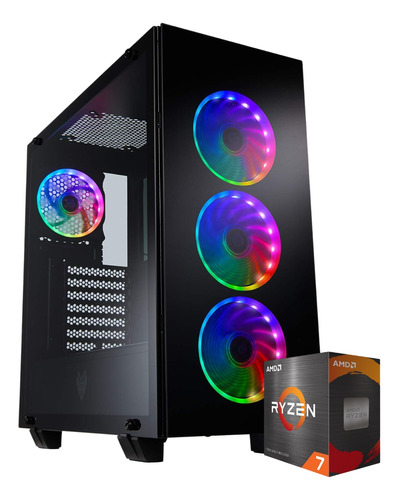 Pc Gamer Ryzen 7 4700g 8 Nucleos 16gb Video Radeon Vega 8