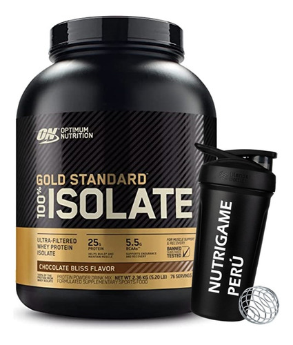 Gold Standard Isolate 5.2lb Proteina Isolatada Tienda Fisica