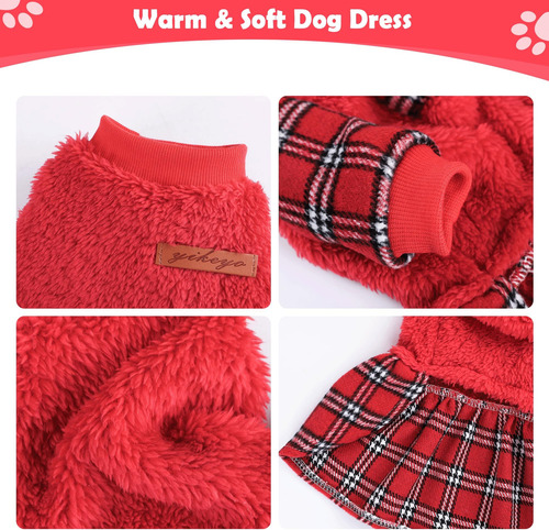 Trajes De Navidad Para Perros Vestidos De Navidad Para Rojos