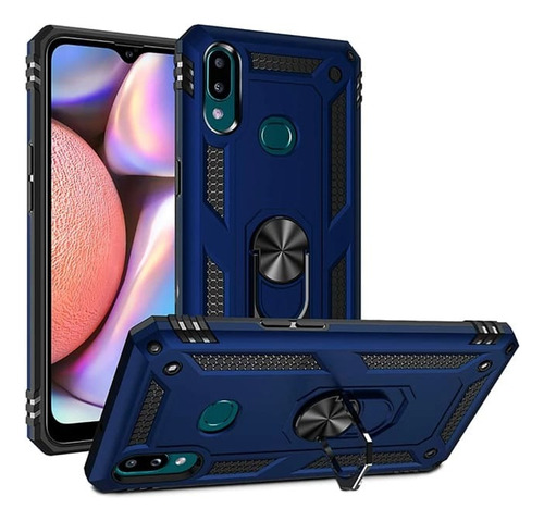 Funda Protectora Para Samsung Galaxy A10s + Mica Cristal 21d