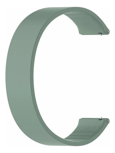 Correa Estirable Para Smartwatch Aitafy Idw13 Alexa Verde Claro 2.2 Cm