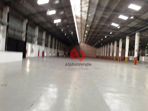 Galpão Para Alugar, 9000 M² Por R$ 227.500,00/mês - Tamboré - Barueri/sp - Ga0671