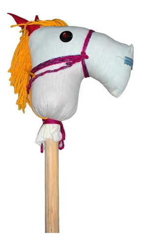 10 Caballo Palo Madera Caballito Juguete Fiesta Vaquera