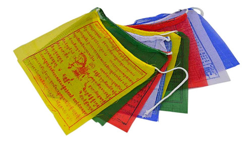 Imagen 1 de 1 de Banderas Tibetanas De Mantras / Rinconhimalaya