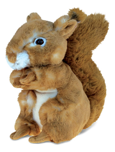 Dollibu Peluche De Ardilla De Peluche - Ardilla Marron Abra