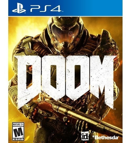 Doom - Ps4 - Mídia Física