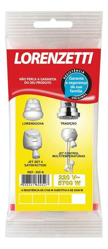 Resistencia Lorenzetti Tradicional 220v 5500w 055n  7589008