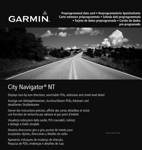  Garmin City Navigator Europ