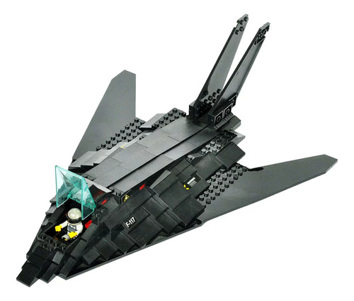 Avión De Combate Block Armable 209 Piezas Sluban-mihaba