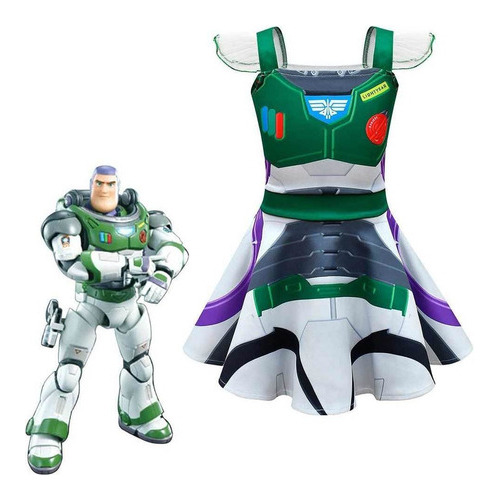 Buzz Lightyear Disfraz Vestido De Cosplay Para Niños