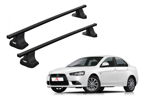 Barras Thule Mitsubishi Lancer 08- Tn / Squarebar